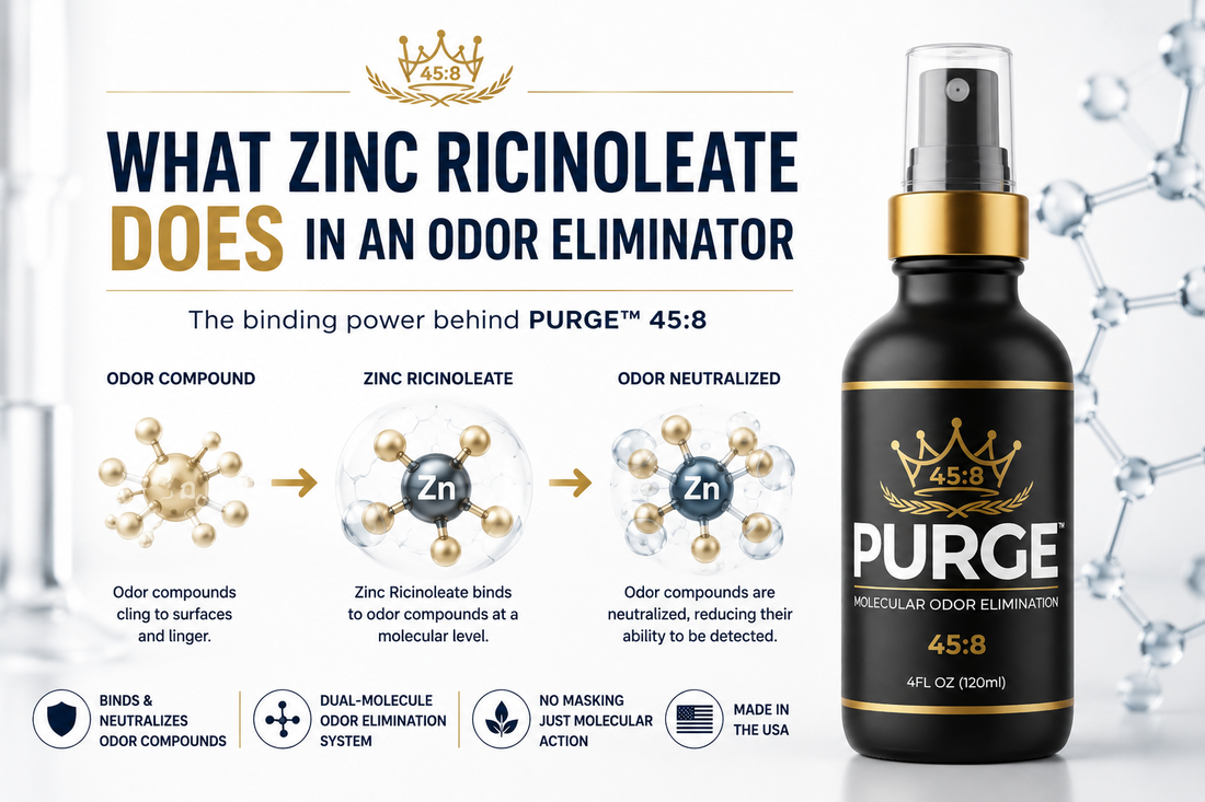 What Zinc Ricinoleate Does in an Odor Eliminator