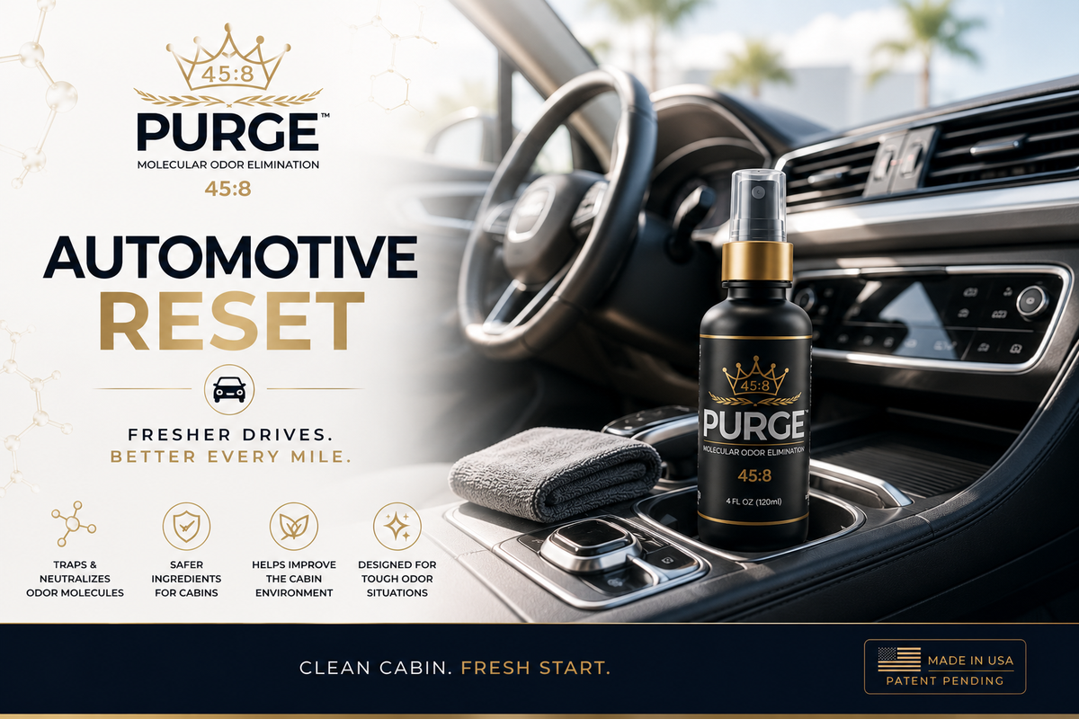 PURGE Automotive Reset premium car interior