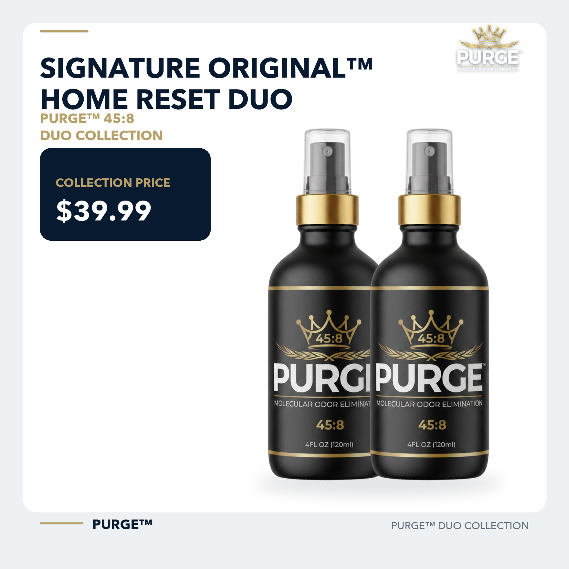 PURGE Home Reset Duo — Secondary
