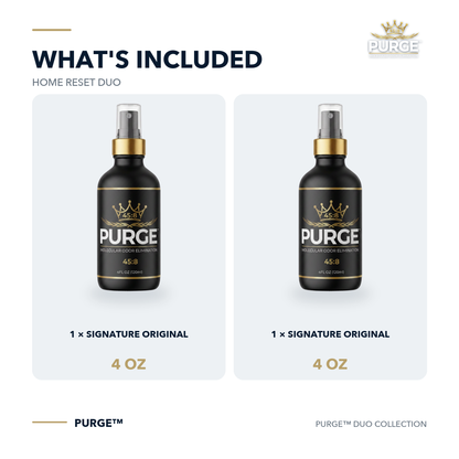 PURGE Home Reset Duo — What's Included