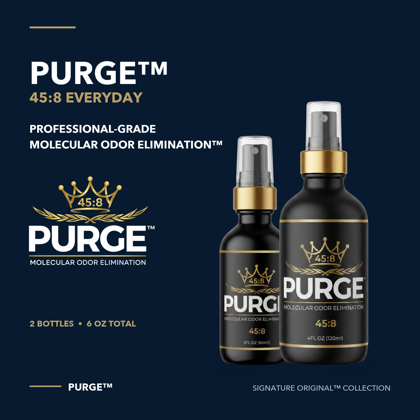 PURGE 45:8 Gallery — Close — V2.1 New Product Photo