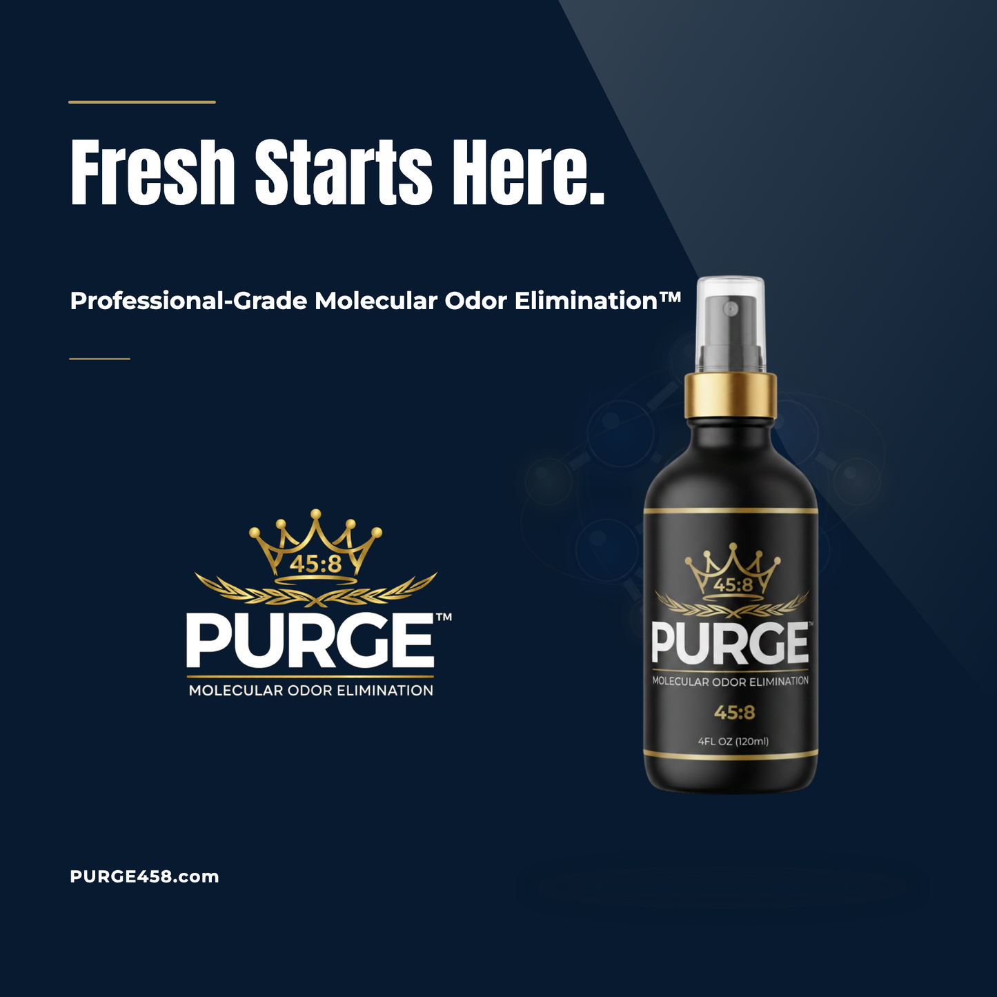 PURGE™ 45:8 Signature Original™ — Brand Close