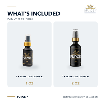 PURGE 45:8 Gallery — What's Included — V2.1 New Product Photo