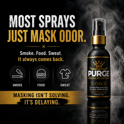 PURGE™ Odor Eliminator Spray – Eliminates Odor at the Source