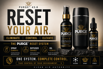 PURGE™ Odor Eliminator Spray – Eliminates Odor at the Source