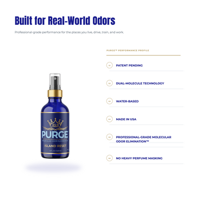 PURGE™ Island Reset™ product authority and benefits