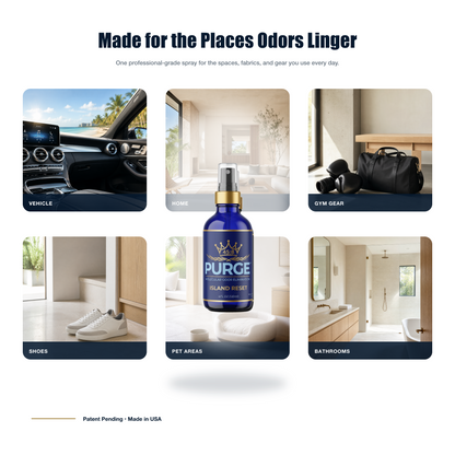 PURGE™ Island Reset™ everyday use cases