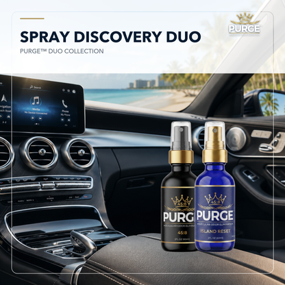 PURGE Spray Discovery Duo — Lifestyle