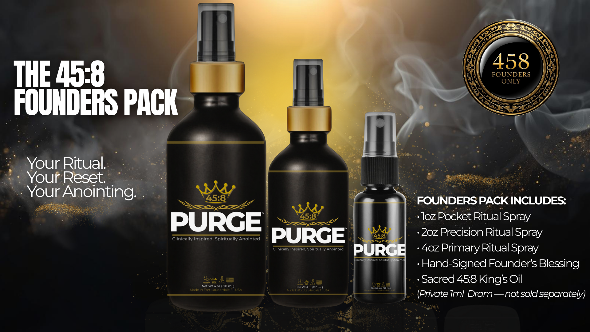 The Founders Release / Limited to 458 Packs