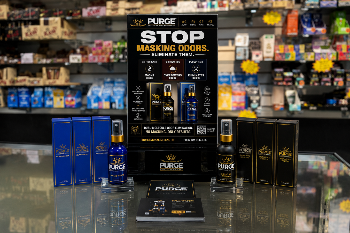PURGE™ 45:8 Wholesale Reorder | 1 oz | Mixed Case (6 Original + 6 Island Reset)