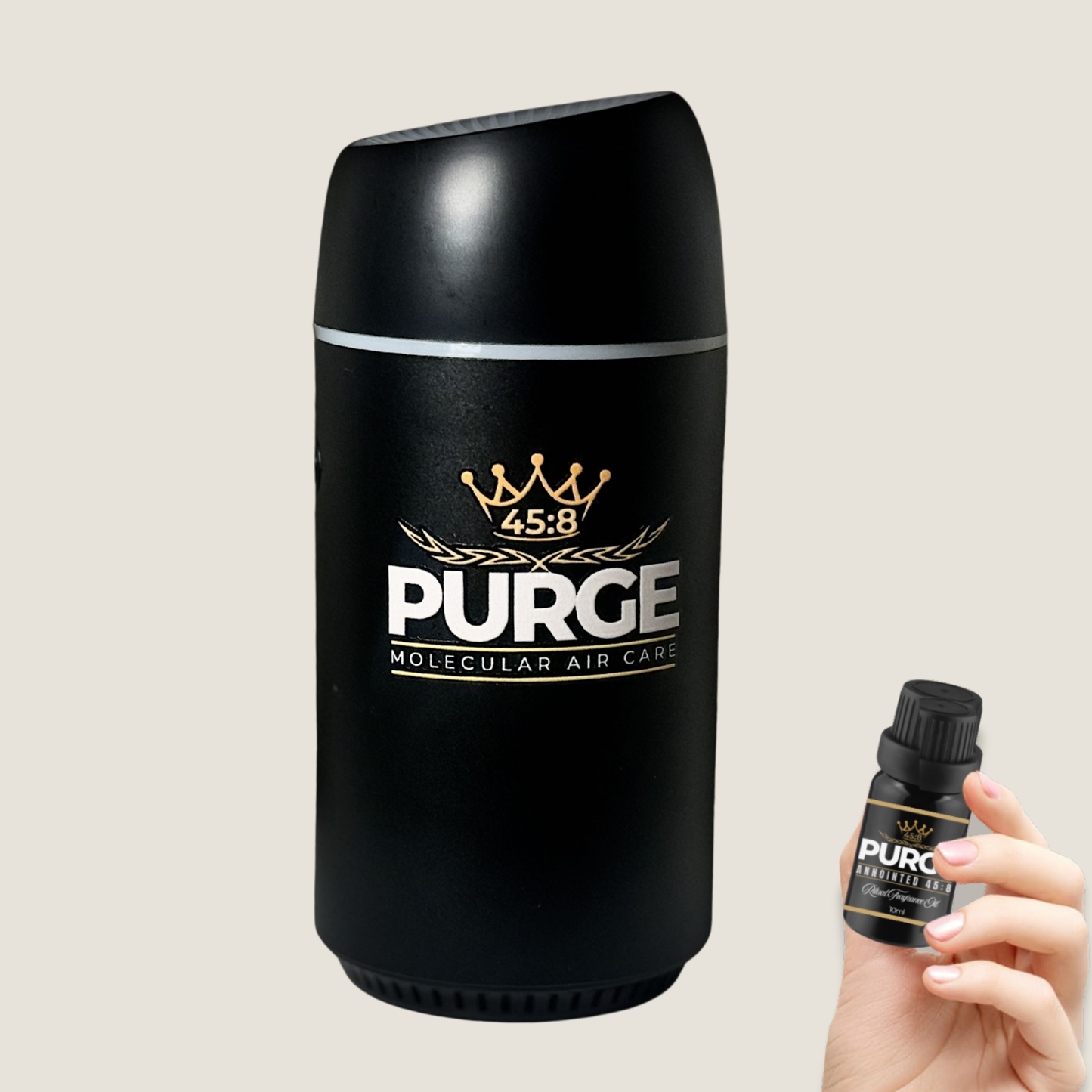 PURGE™ 45:8 Car Diffuser – USB Ultrasonic Fragrance Oil Diffuser