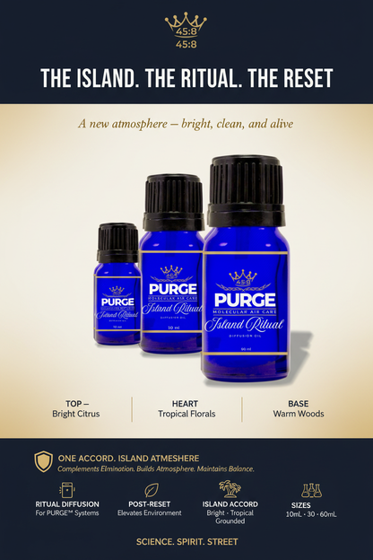 PURGE™ Island Ritual Diffusion Oil PDP Graphic — Clean