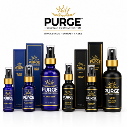 PURGE™ 45:8 Wholesale Reorder | 1 oz | Mixed Case (6 Original + 6 Island Reset)